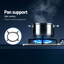 Devanti Gas Cooktop 60cm 4 Burner Silvir-8