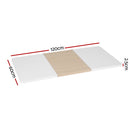 Artiss Standing Desk Top Whtie Pine 120CM-2