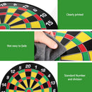 16" Magnetic Dartboard Dart Board 6 Darts Kid Adult Family Party Game Gift Toy-6