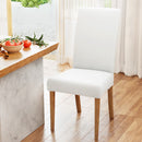 Artiss Dining Chair Covers 6x Slipcovers Spandex Stretch Banquet Wedding White-7
