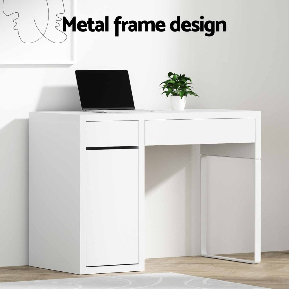 Artiss Computer Desk Drawer Cabinet White