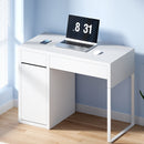 Artiss Computer Desk Drawer Cabinet White-8