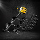 Giantz 82CC Post Hole Digger Petrol Motor Drill Extension Auger Bits Kits-7