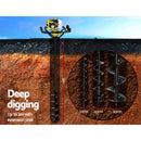Giantz Post Hole Digger Petrol Drill Auger Extension Bits-6