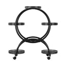 Artiss Plant Stand 6 Tier Metal Flower Pot Rack Wheels-3
