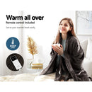 Giselle Bedding Electric Throw Blanket - Chocolate-3