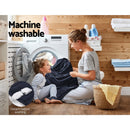Giselle Bedding Heated Electric Throw Rug Fleece Sunggle Blanket Washable Charcoal-8