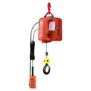 Giantz Electric Hoist Winch 500KG Wired/Wireless Remote Control-1