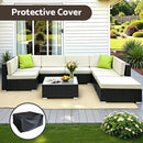 Gardeon 8-Piece Outdoor Sofa Set Wicker Couch Lounge Setting Cover-6