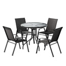 Gardeon Outdoor Dining Set Table and Chairs Patio Garden Furniture Bistro Set-1
