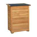 Gardeon Portable Wooden Garden Storage Cabinet-5