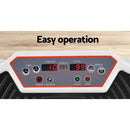 Everfit Vibration Machine Platform Vibrator Resistance Rope Home Fitness White-6
