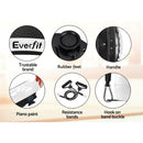 Everfit Vibration Machine Platform Vibrator Resistance Rope Home Fitness White-7