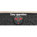 Everfit Vibration Machine Platform Vibrator With Resistance Rope Home Gym Black-7