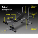 Everfit Weight Bench 8 in 1 Bench Press Adjustable Home Gym Station 200kg-3