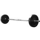 Everfit 18kg Barbell Set Weight Plates Bar Lifting Bench 168cm-3