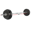 Everfit 38kg Barbell Set Weight Plates Bar Lifting Bench 168cm-2