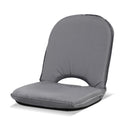 Artiss Floor Lounge Sofa Camping Chair Grey-8