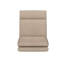 Artiss 2XFloor Chair Sofa Linen Beige-4