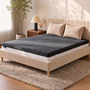 Giselle 18cm King Memory Foam Mattress Dual Feel Reversible Charcoal Foam-11