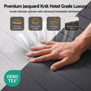 Giselle 18cm Single Memory Foam Mattress Dual Feel Reversible Charcoal Foam-5