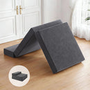 Giselle Bedding Foldable Mattress Folding Foam Bed Mat Single Grey-1