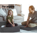 Giselle Bedding Foldable Mattress Folding Foam Bed Mat Single Grey-6