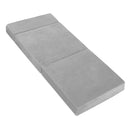 Giselle Bedding Foldable Mattress Folding Foam Bed Mat Light Grey-8