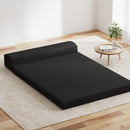 Giselle Bedding Foldable Mattress Folding Foam Bed Mat Double Black-8