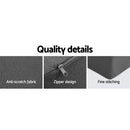 Giselle Bedding Foldable Mattress Folding Foam Sofa Bed Chair Grey-6