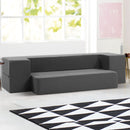 Giselle Bedding Foldable Mattress Folding Foam Sofa Bed Chair Grey-7