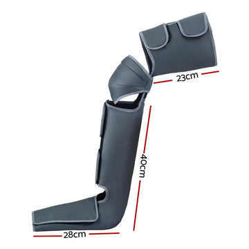 Livemor Foot Massager Leg Knee Massager with Air Compression 3 Massage Modes Heating - 0