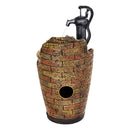 Gardeon Solar Fountain Water Feature Outdoor Cascading Hand Pump Design 80CM-3