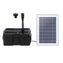 Gardeon Solar Submersible Water Pond Fountain Pump with Filter Box 4.6FT 470L/H-3