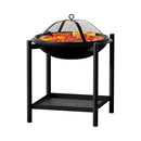 Grillz Fire Pit BBQ Grill 2-in-1 Outdoor-1