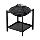 Grillz Fire Pit BBQ Grill 2-in-1 Outdoor-3