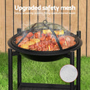Grillz Fire Pit BBQ Grill 2-in-1 Outdoor-5