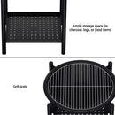 Grillz Fire Pit BBQ Grill 2-in-1 Outdoor-6