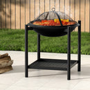 Grillz Fire Pit BBQ Grill 2-in-1 Outdoor-7
