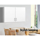 Artiss Bathroom Storage Cabinets 900mm Wall Mounted Medicine Cabinet Cupboard-4