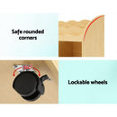 Keezi 3 Tiers Kids Bookshelf Storage Children Bookcase Toy Box Organiser Display-7