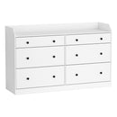 Artiss 6 Chest of Drawers - PETE White-3