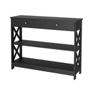 Artiss Console Table 3-tier USB Outlets-3