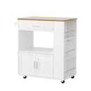 Artiss Kitchen Island Trolley Rolling Serving Cart-1