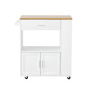 Artiss Kitchen Island Trolley Rolling Serving Cart-5