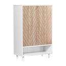 Artiss Shoe Rack Cabinet 24 Pairs 6-tier White-3