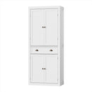 Artiss Buffet Sideboard Cupboard Cabinet White-1