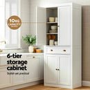 Artiss Buffet Sideboard Cupboard Cabinet White-5
