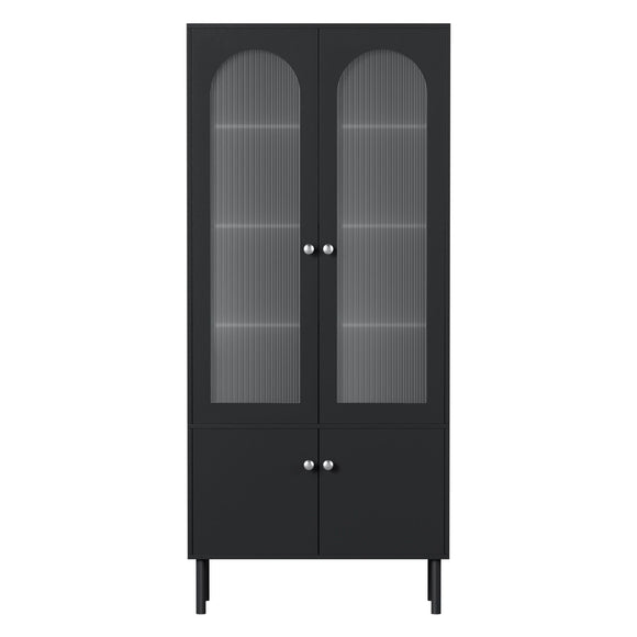 Artiss Buffet Sideboard Cupboard Cabinet Black