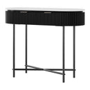 Artiss Console Table 2 Drawers 100CM-3